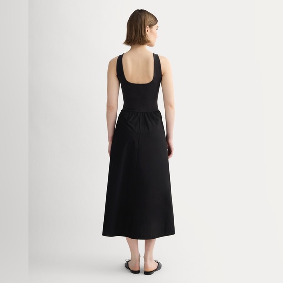 Everlane Black Midi Dress - Picture 2 of 14